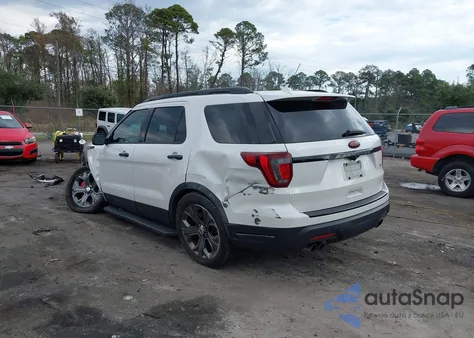 2018 Ford Explorer Sport из США, поврежденный, VIN 1FM5K8GT8JGA52334